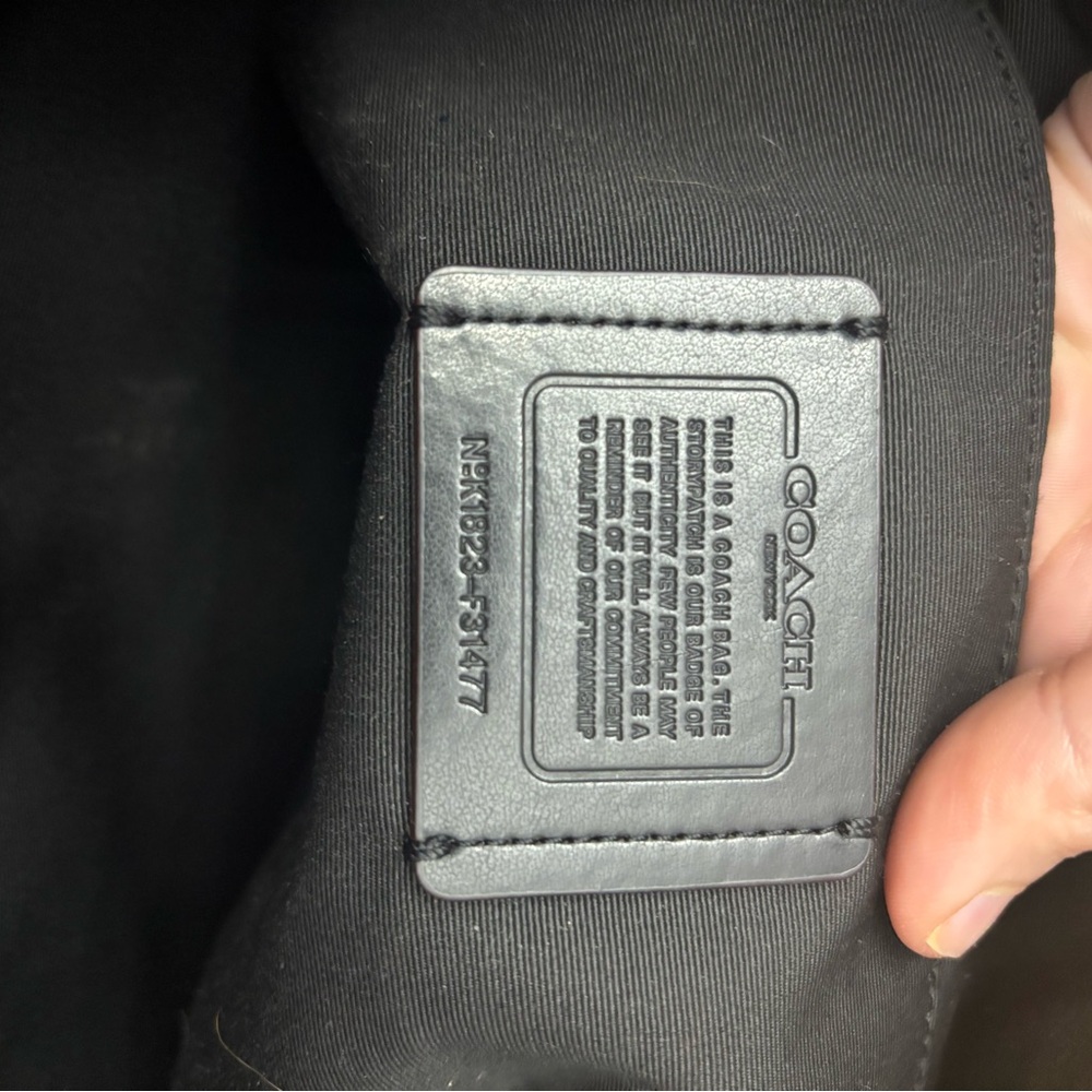 Coach Brown Monogram Shoulder Bag - Picture 8 of 8